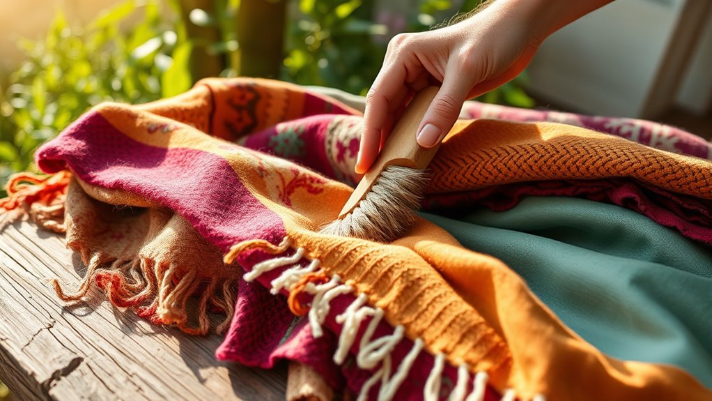 natural textile refreshing techniques