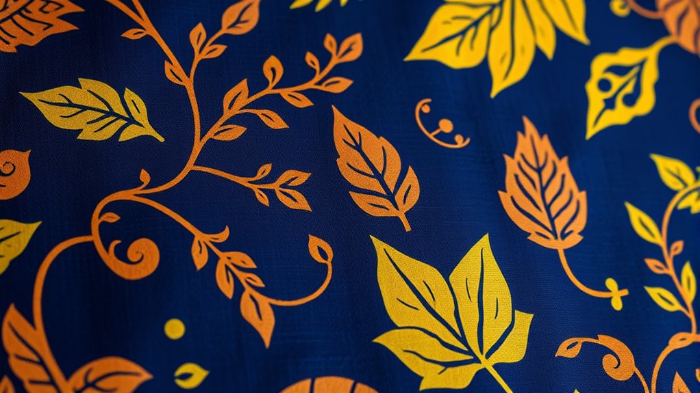 nature inspired agricultural motifs