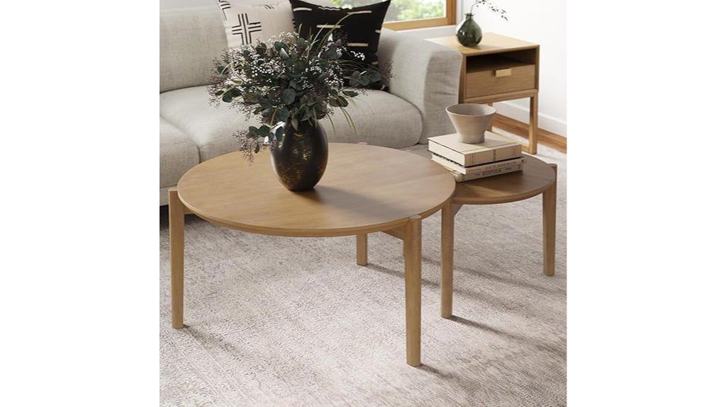 nestled coffee table duo