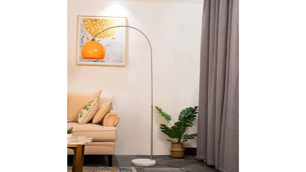 nordic orange acrylic shade