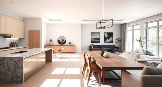 open plan living coordination