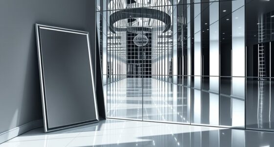 optical space expansion mirrors