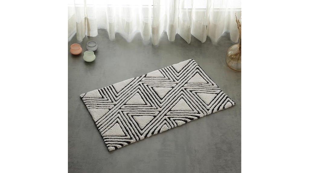 organic cotton non slip rug