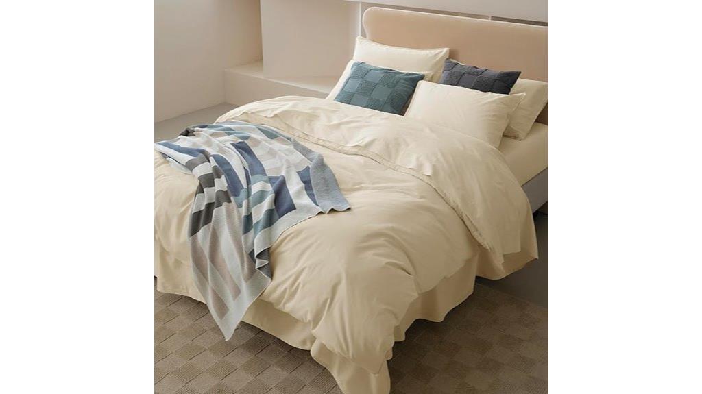 organic cotton queen duvet