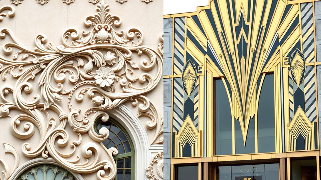 organic curves versus geometric lines