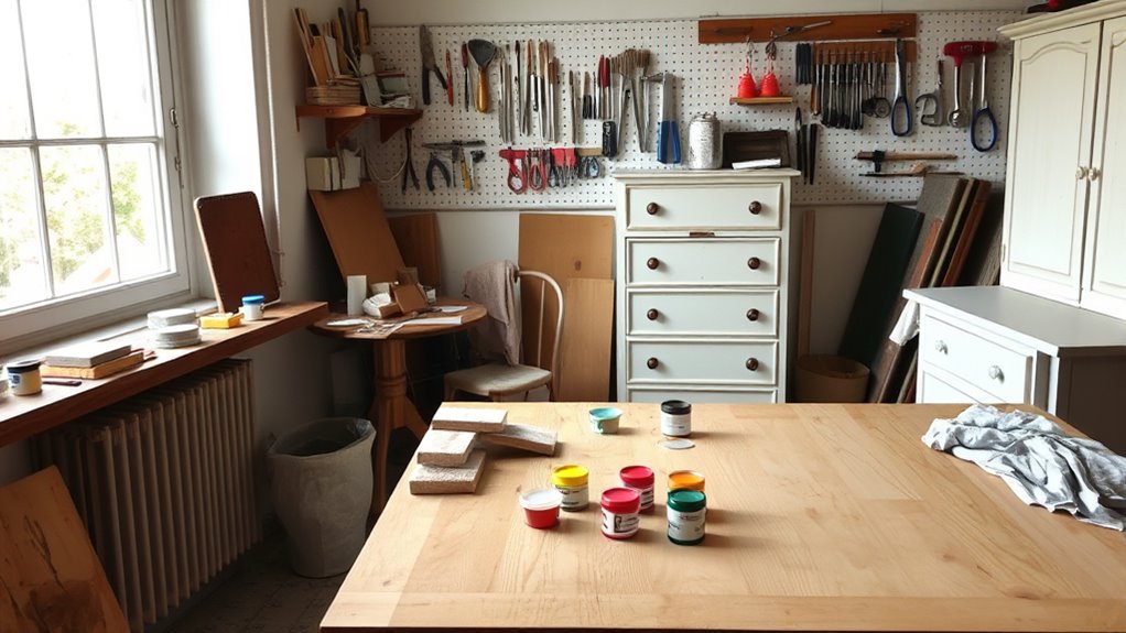 organize prepare safety tools