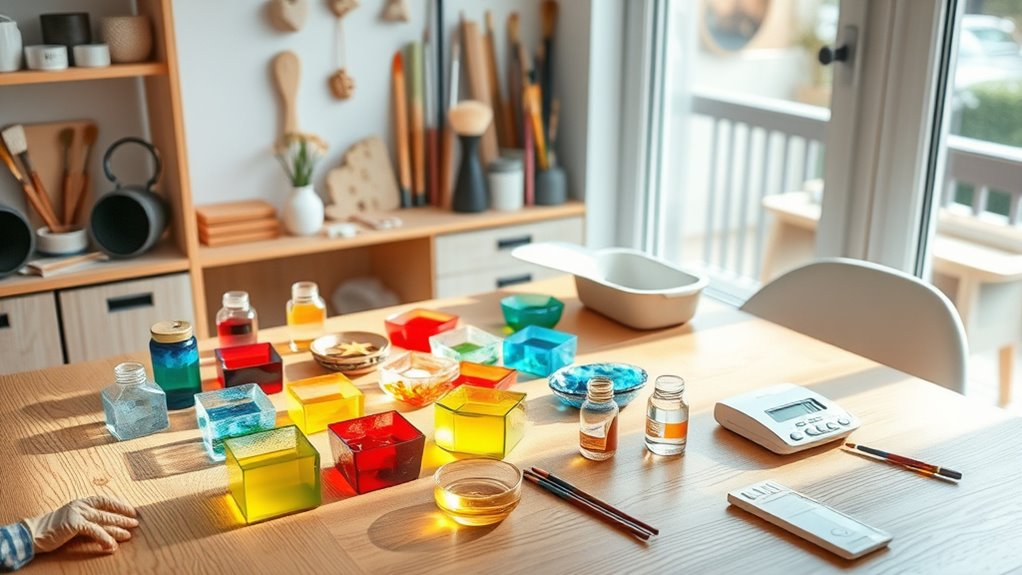 organized safe well lit workspace