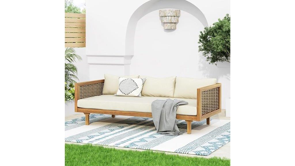 outdoor patio daybed