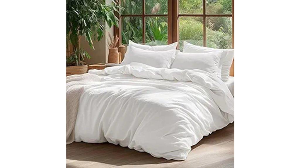 oversized cotton duvet set