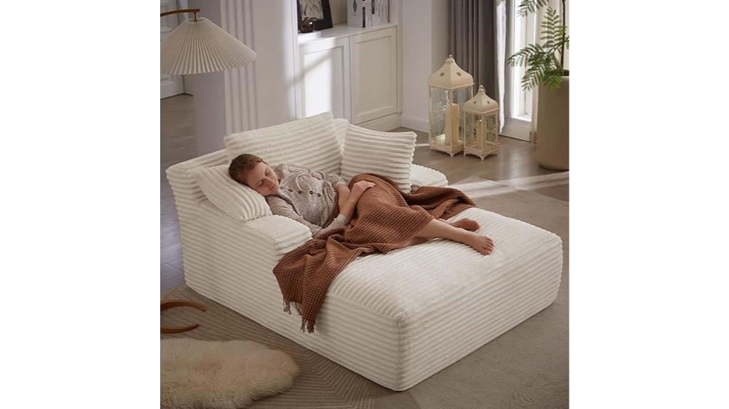 oversized indoor lounge chair