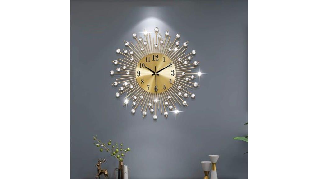 oversized living room clocks