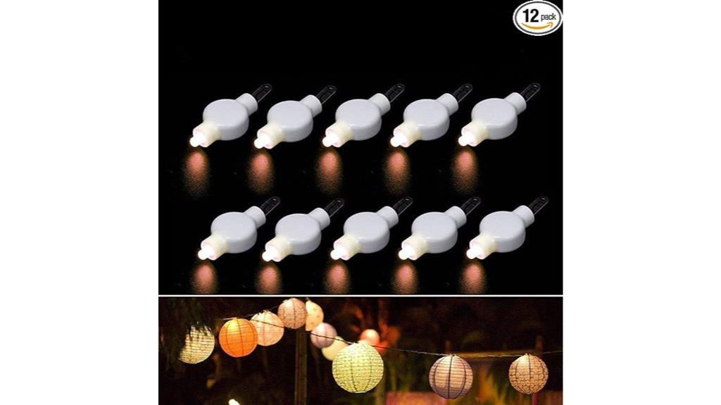 pack of 12 lanterns