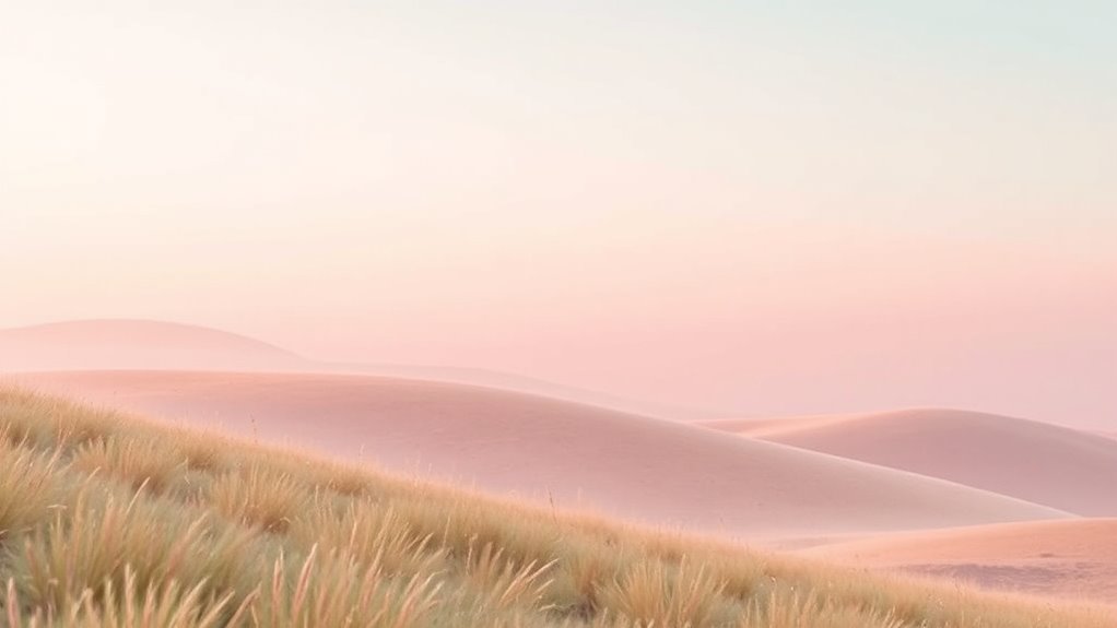 pastels evoke calm and harmony