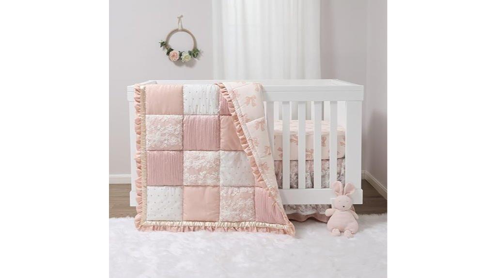 peanutshell girls baby bedding