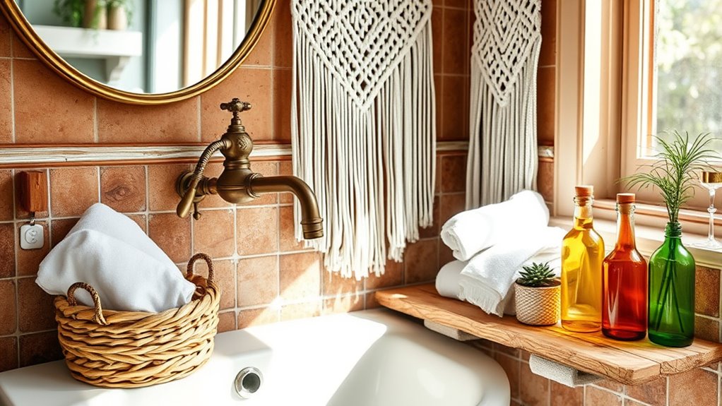 personalized rustic bathroom decor