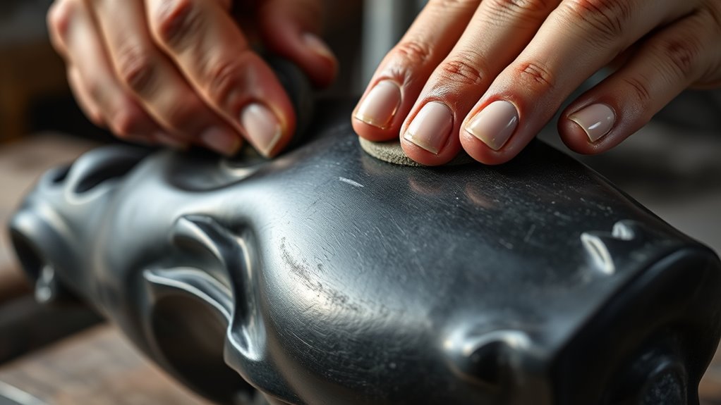 polishing for natural shine