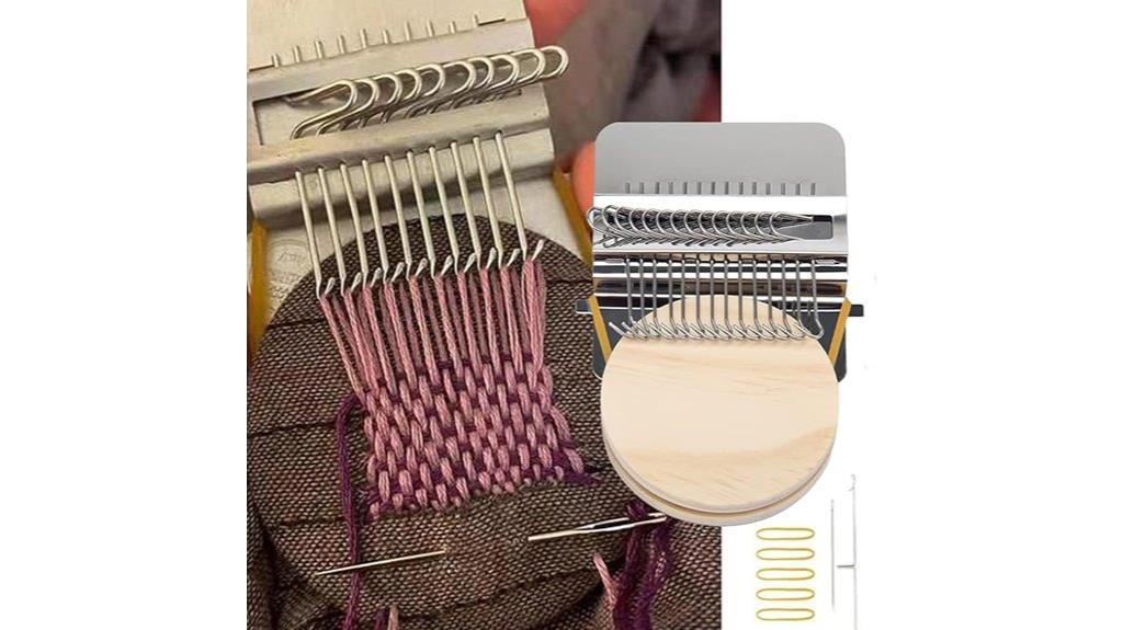 portable small weaving loom