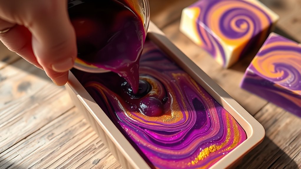 pour set unmold smooth