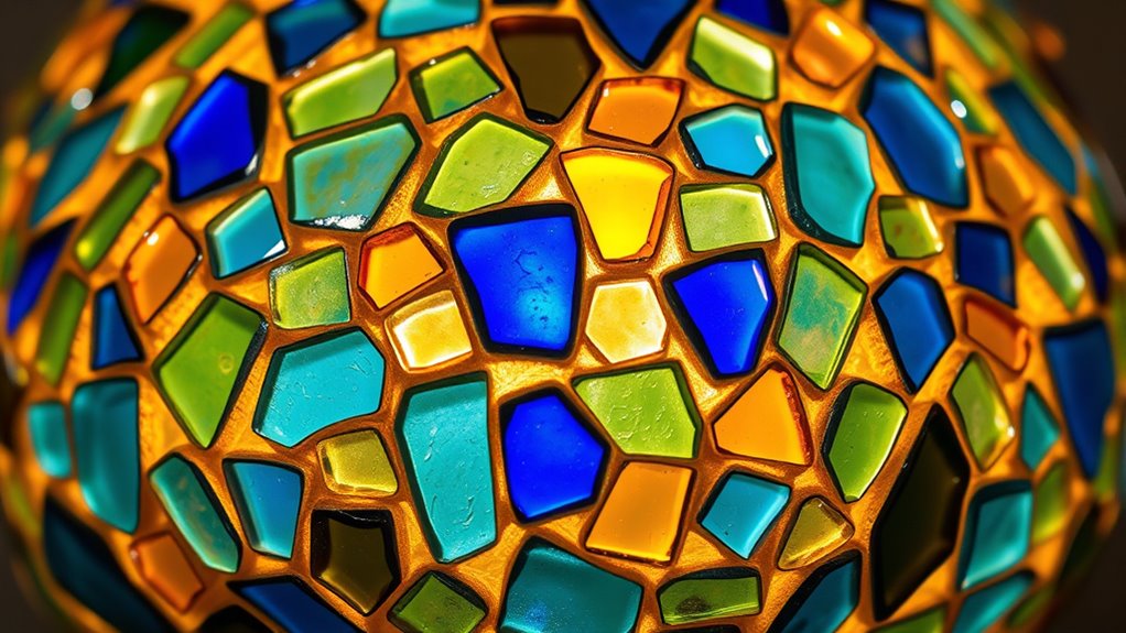 precise glass placement technique