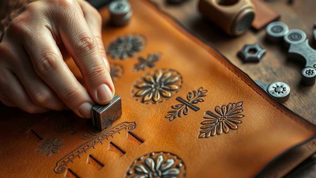 precise leather stamping techniques