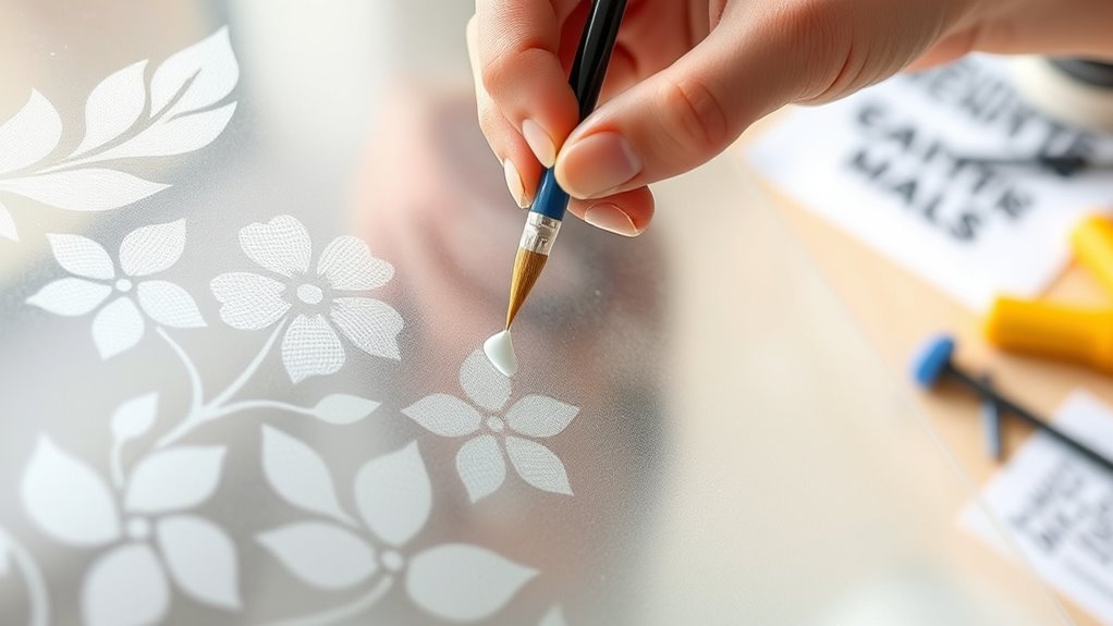 precise technique for etching