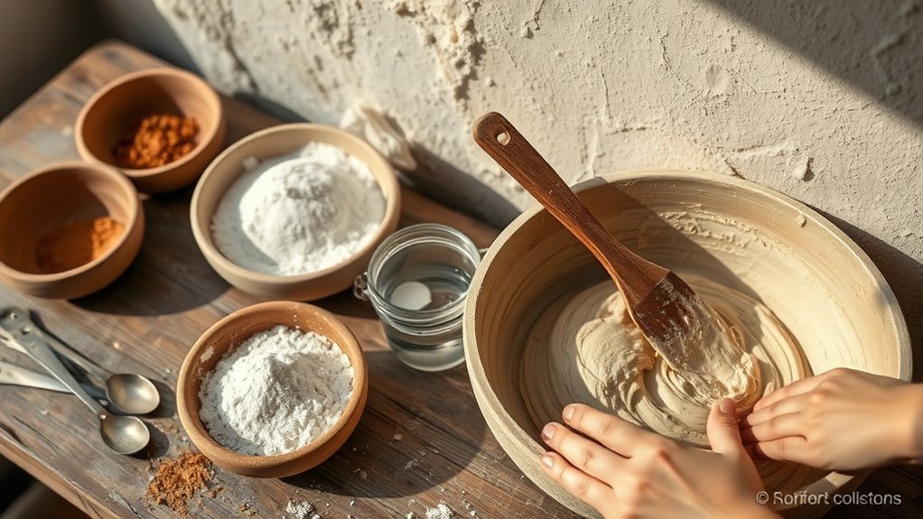 prepare mix apply finish