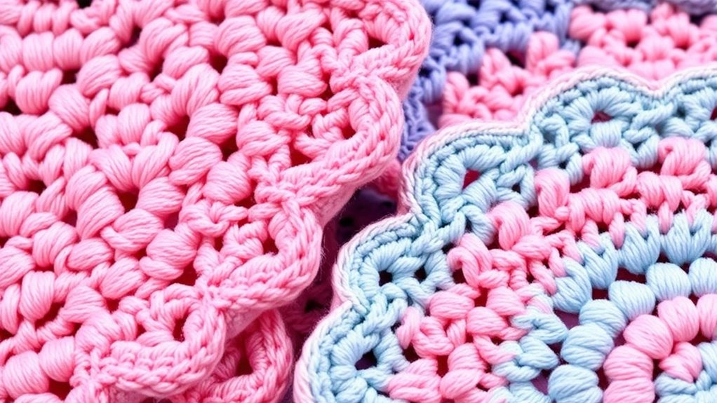 proper crochet finishing and care
