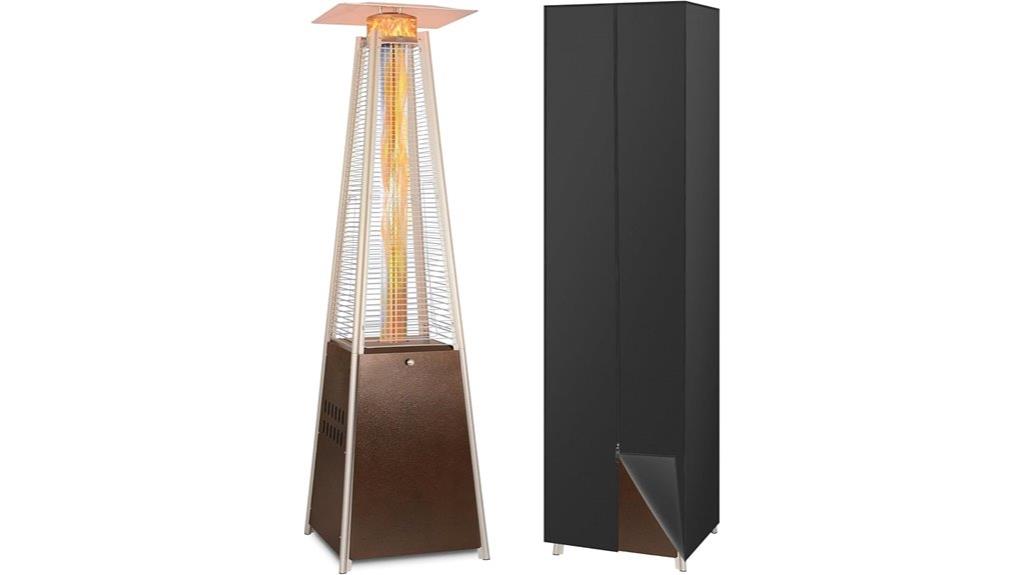 pyramid patio heater wheels