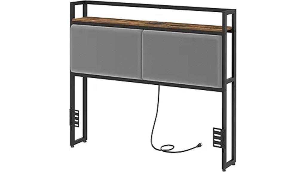 queen headboard with storage