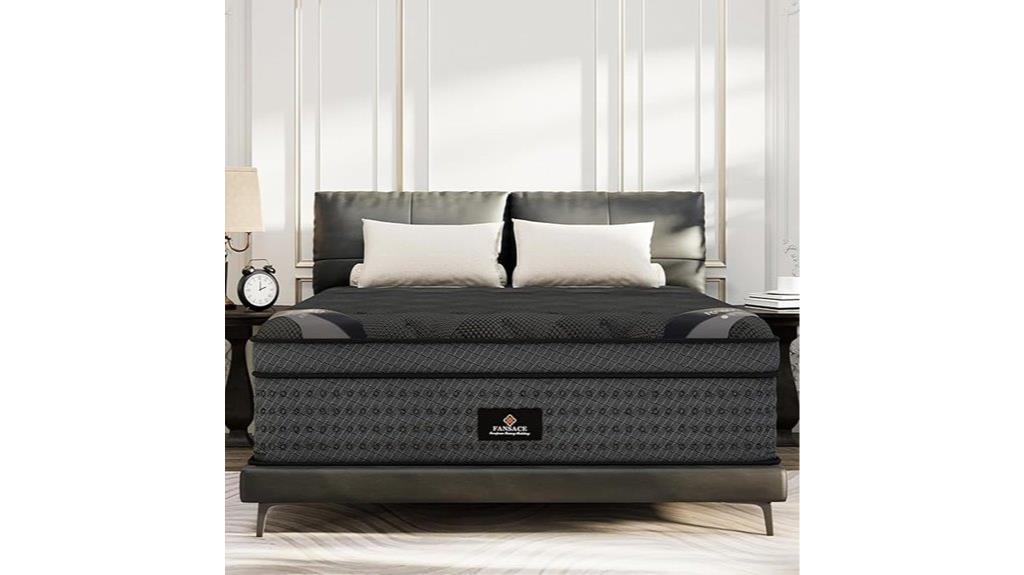 queen hybrid mattress box