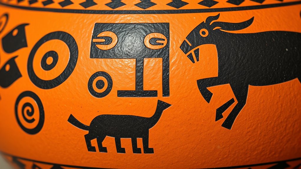 regional tribal symbolic motifs