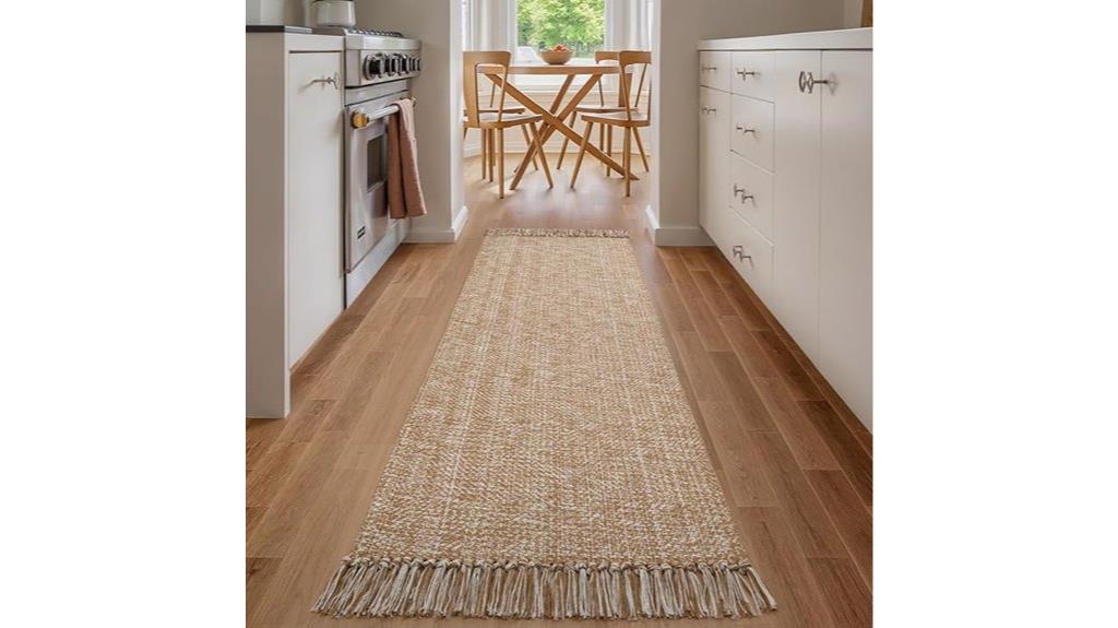 reversible handwoven entry rug