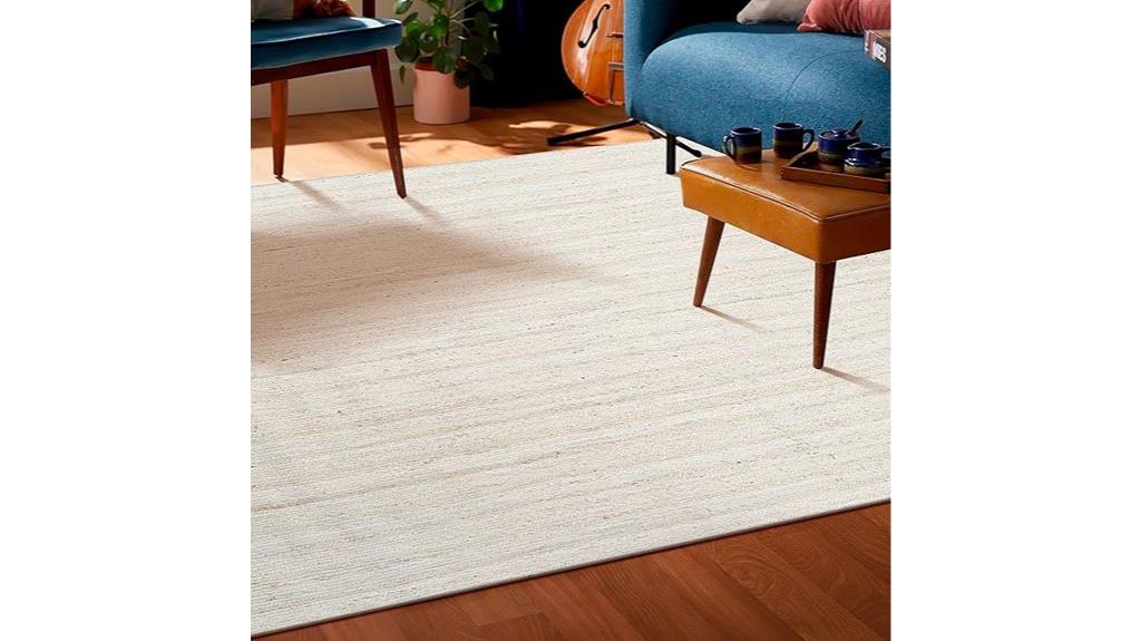 reversible jute indoor rug