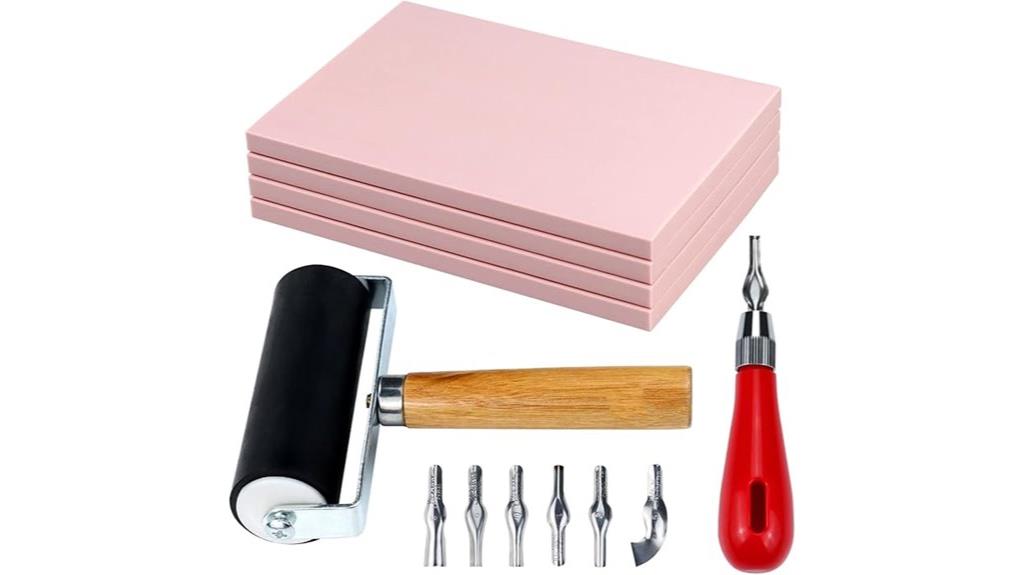 rubber stamp carving kit