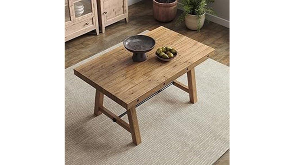 rustic 4 6 person dining