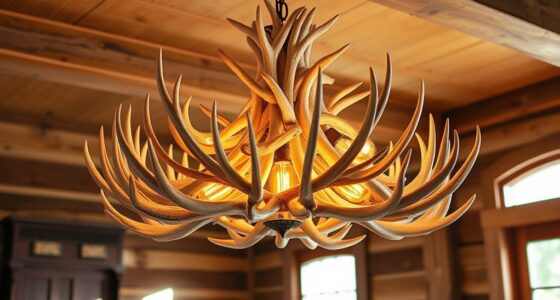 rustic antler chandeliers collection