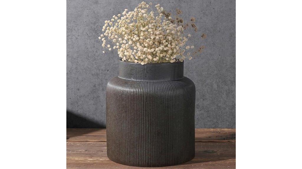 rustic ceramic vase 6 7