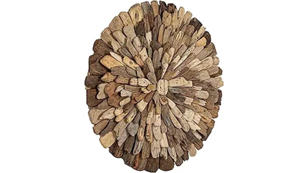 rustic driftwood wall art