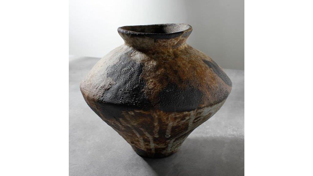 rustic wabi sabi vase
