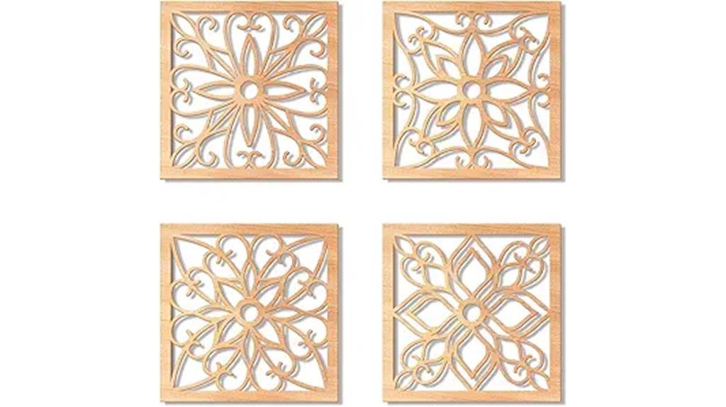 rustic wall decor set