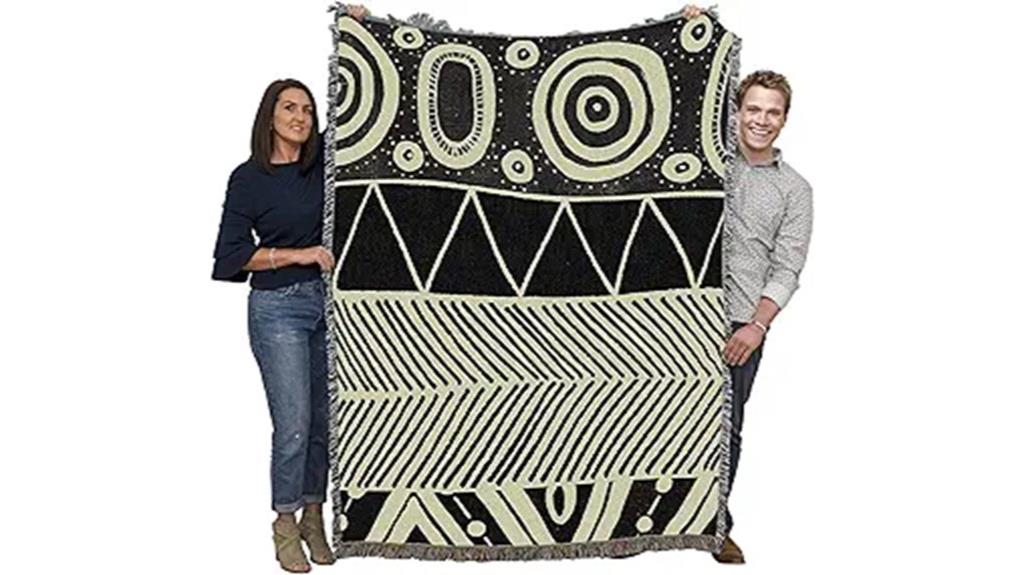 safari mud cloth tapestry
