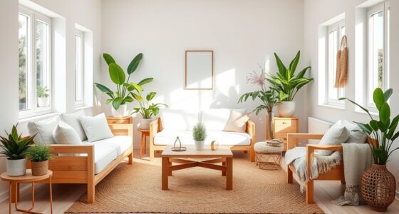 scandinavian boho design fusion
