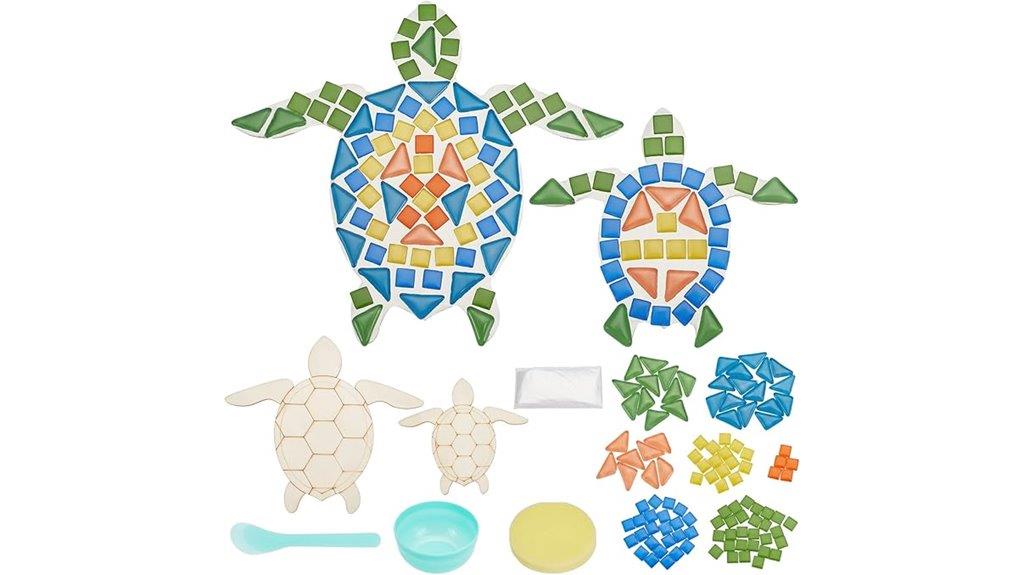 sea turtle mosaic kit