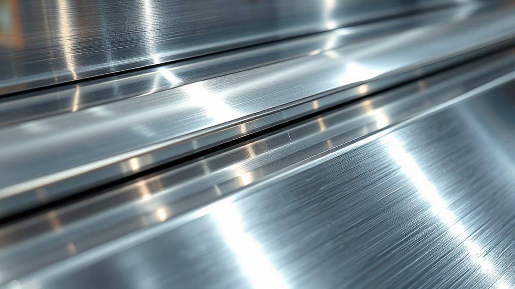 shiny metallic color palette