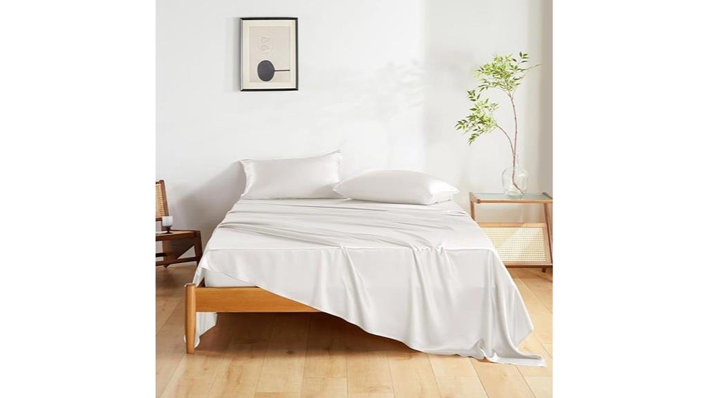 silk queen sheet set
