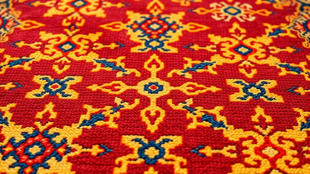 silk road carpet designs