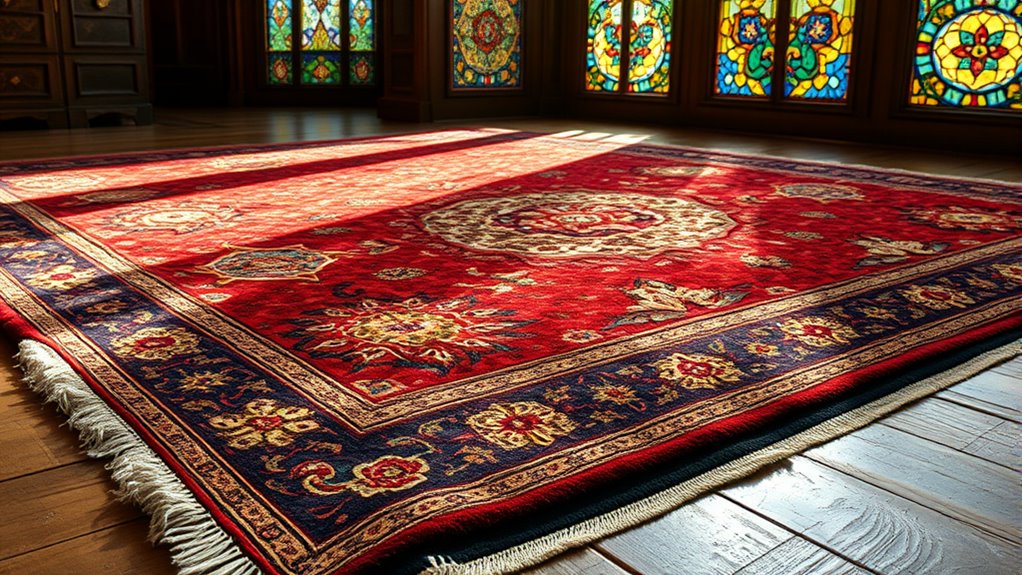 silk road rug designs