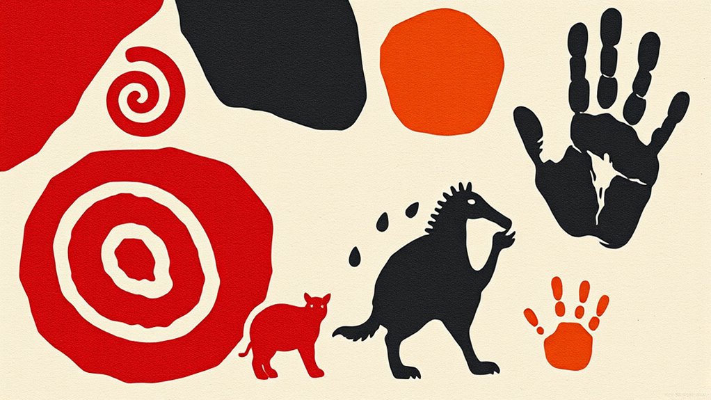 simple geometric and natural motifs