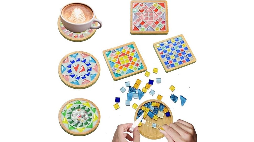 six set mosaic tile kits