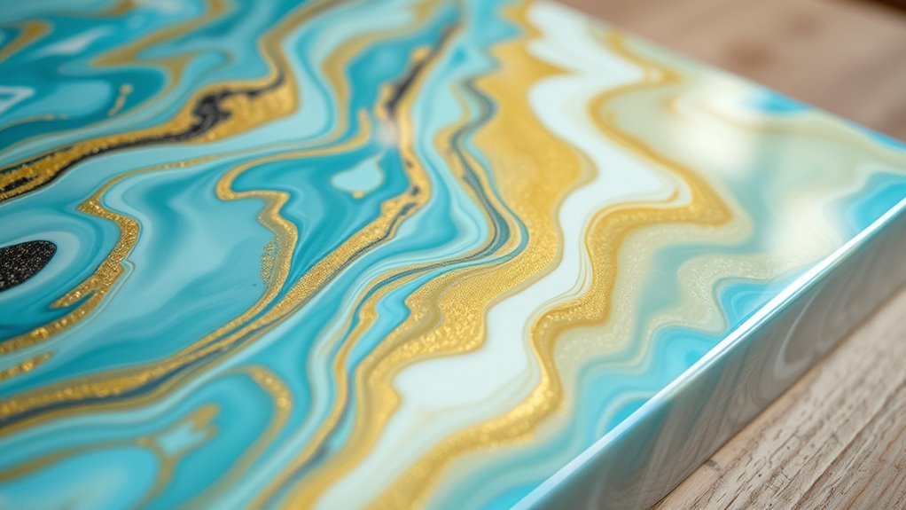 smooth pouring seamless blending